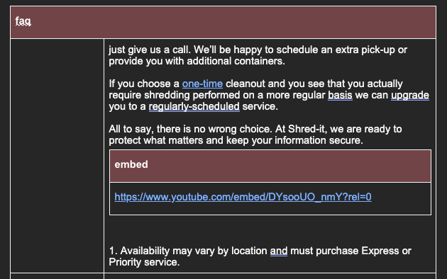 Example of nested block in Edge Delivery Services. Don't do it!
